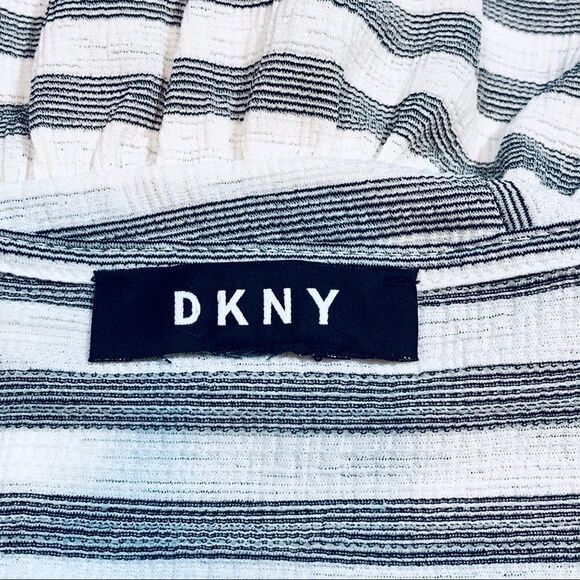 DKNY FAUX WRAP PEPLUM TOP - Picture 11 of 12